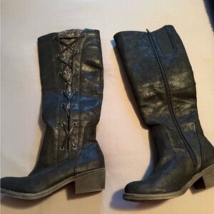 Women's Black Dress Boots